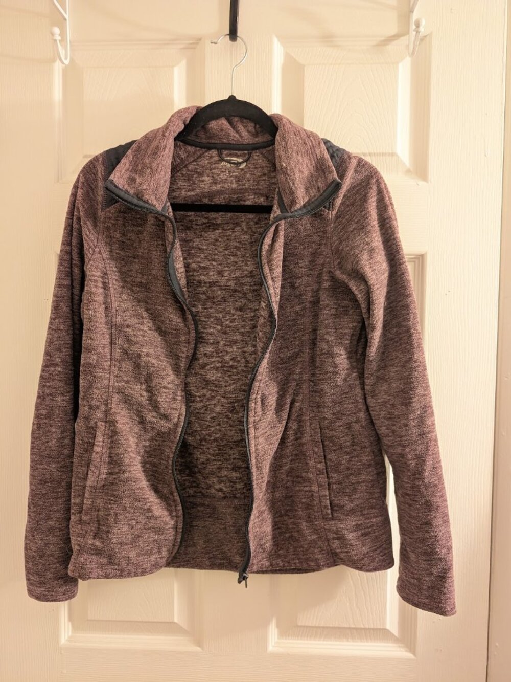 Purple Fleece Zip-Up